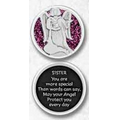 Companion Coin w/Angel & Message for Sister